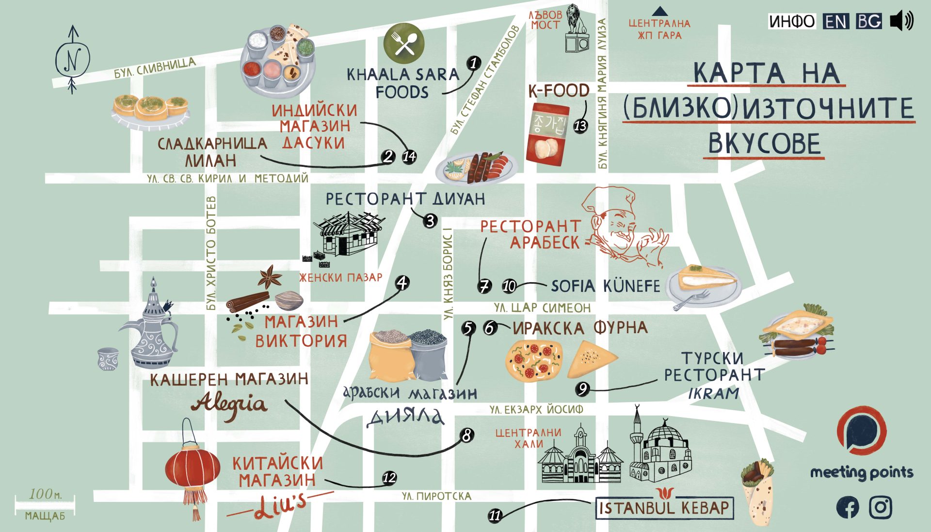 Cartography of Flavours campaign visual