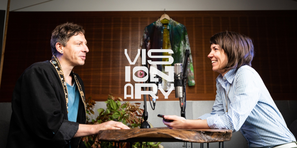 Visionary Talks · Podcast campaign visual