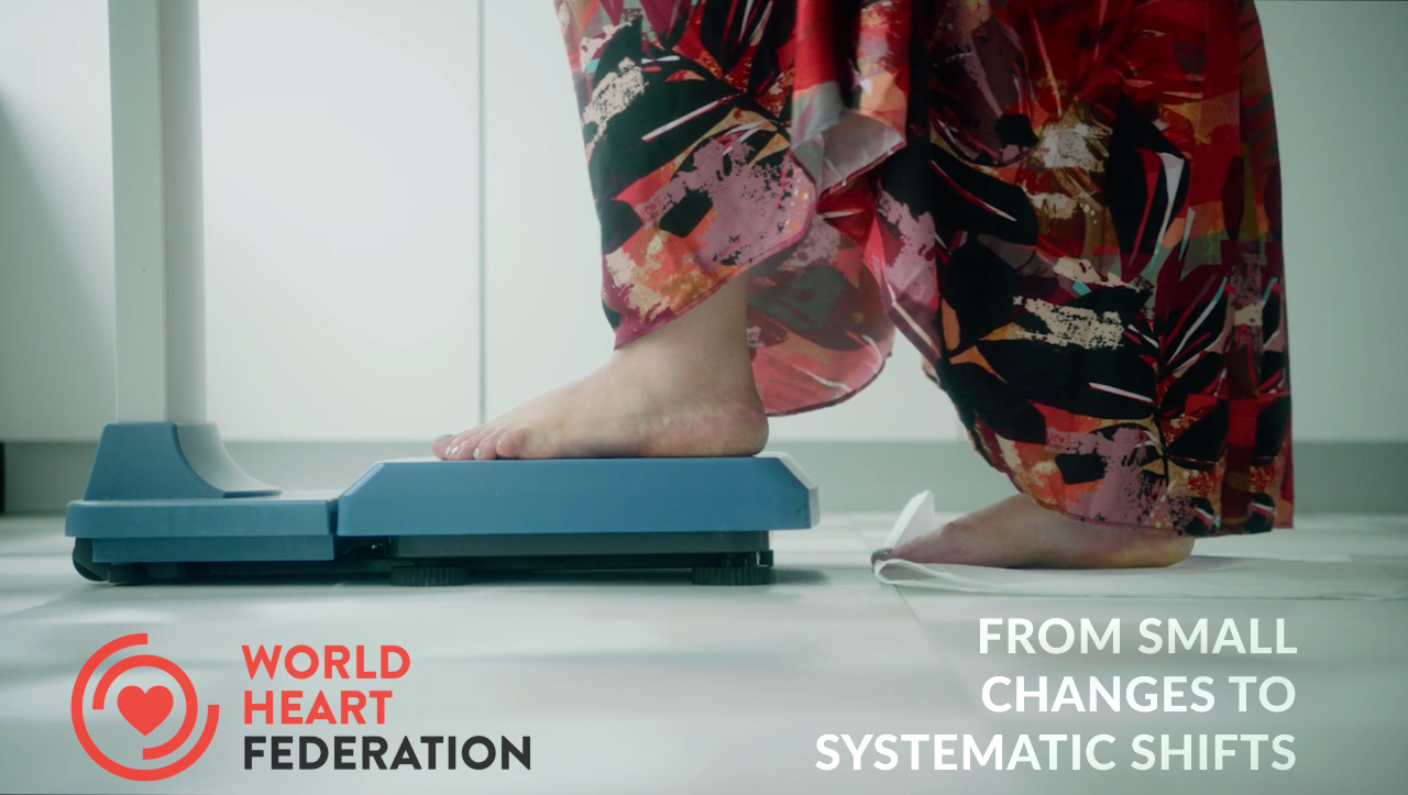 From Small Steps to Systemic Shifts · Facing Forward Campaign by The World Heart Federation